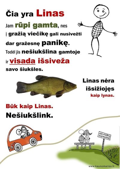 Kauno marių regioninio parko plakatai