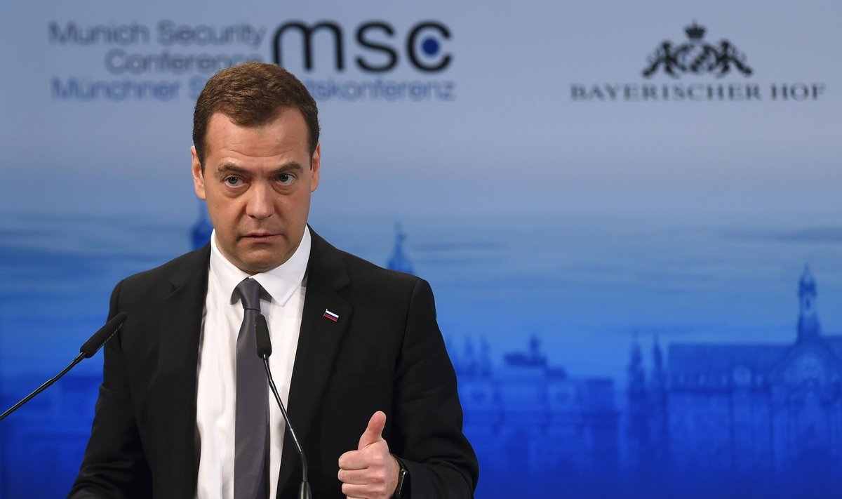 Dmitrijus Medvedevas Miuncheno konferencijoje