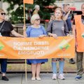 Vilniuje – profsąjungų eitynės ir mitingas: protestuoja prieš griežtą taupymą