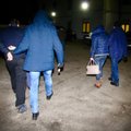 Išskirtiniai vaizdai Vilniuje: per slaptą pareigūnų operaciją sulaikyti narkotikų prekeiviai