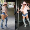 Lady Gaga nepaliauja stebinti: šortų ilgis glumino aplinkinius