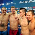 Lietuviai puse sekundės pagerino šalies rekordą ir plauks pasaulio čempionato finale