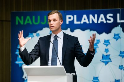 Gabrielius Landsbergis and his party's congress