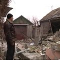 Per trapias paliaubas Donecko gyventojai vertina padarytos žalos mastus