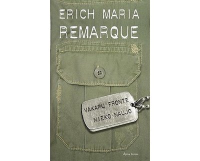 Ericho Maria Remarque'o knygos viršelis