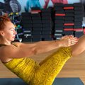 Sportuojame namuose: „Pilates“ treniruotė su Rita Bolšakoviene
