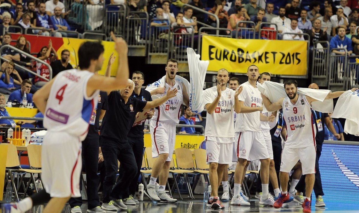 Serbijos rinktinėje nėra nei vieno žaidėjo iš NBA