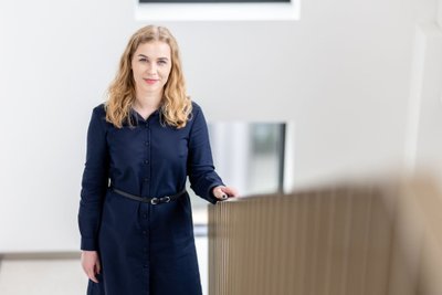 Kristina Gabrilavičiūtė, „Dokobit” pardavimų ir verslo plėtros vadovė (Lukas Balandis, BNS nuotrauka)