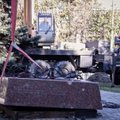 Mariupolyje okupantai nugriovė paminklą Holodomoro aukoms