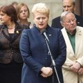 D. Grybauskaitė: mūsų draugės pozicija – kaip niekad aktuali Baltijos šalims
