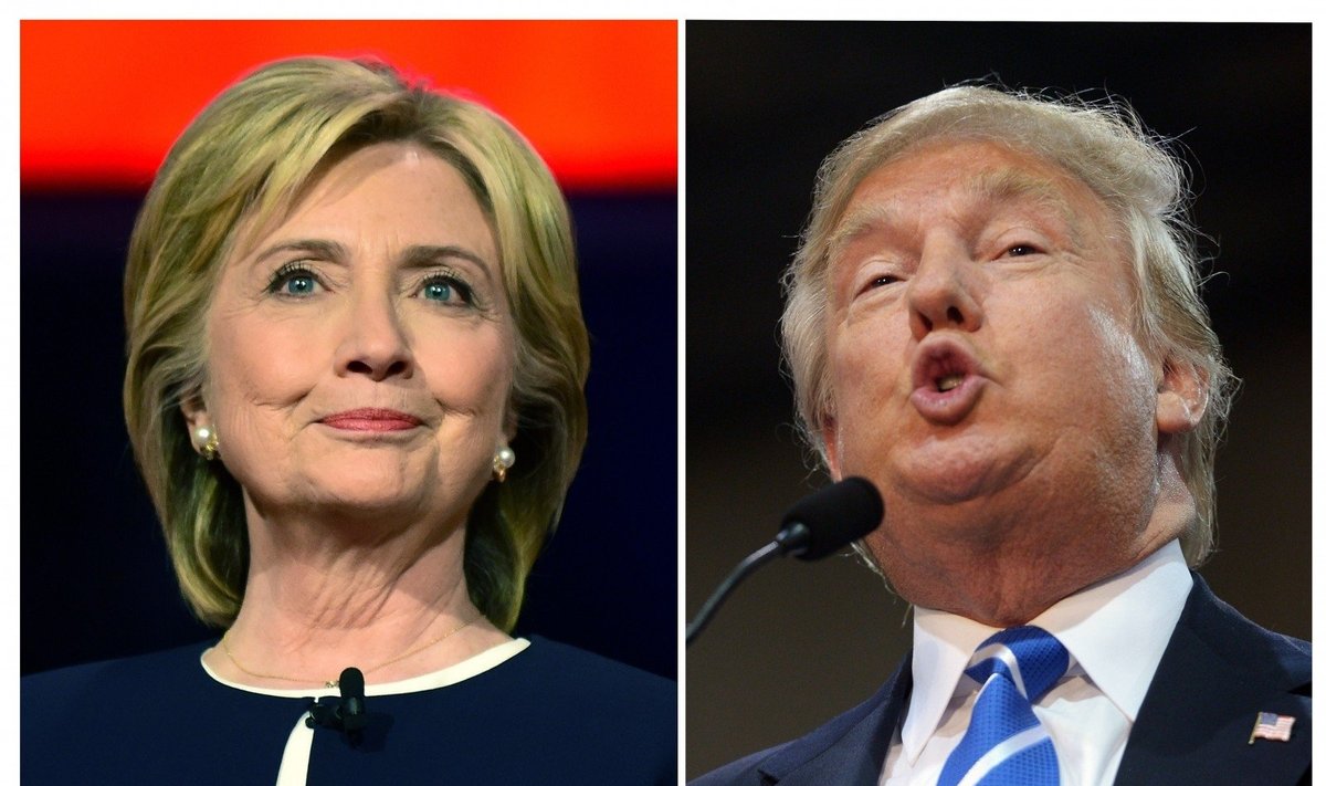 Hillary Clinton, Donaldas Trumpas