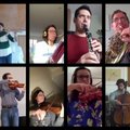 Portugalų orkestro atlikta Mocarto simfonija buvo transliuota internetu