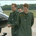 Princai Williamas ir Harry taps karinių sraigtasparnių pilotais