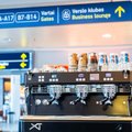 Из-за большого числа пассажиров в аэропорту трудно купить даже чашку кофе