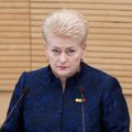 Vienas iš dviejų skaudžių kirčių Grybauskaitei – po laiškų, atskleidusių užkulisinę politikos pusę