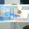 Ant naujo 200 rublių banknoto Rusijoje – aneksuoto Krymo vaizdai