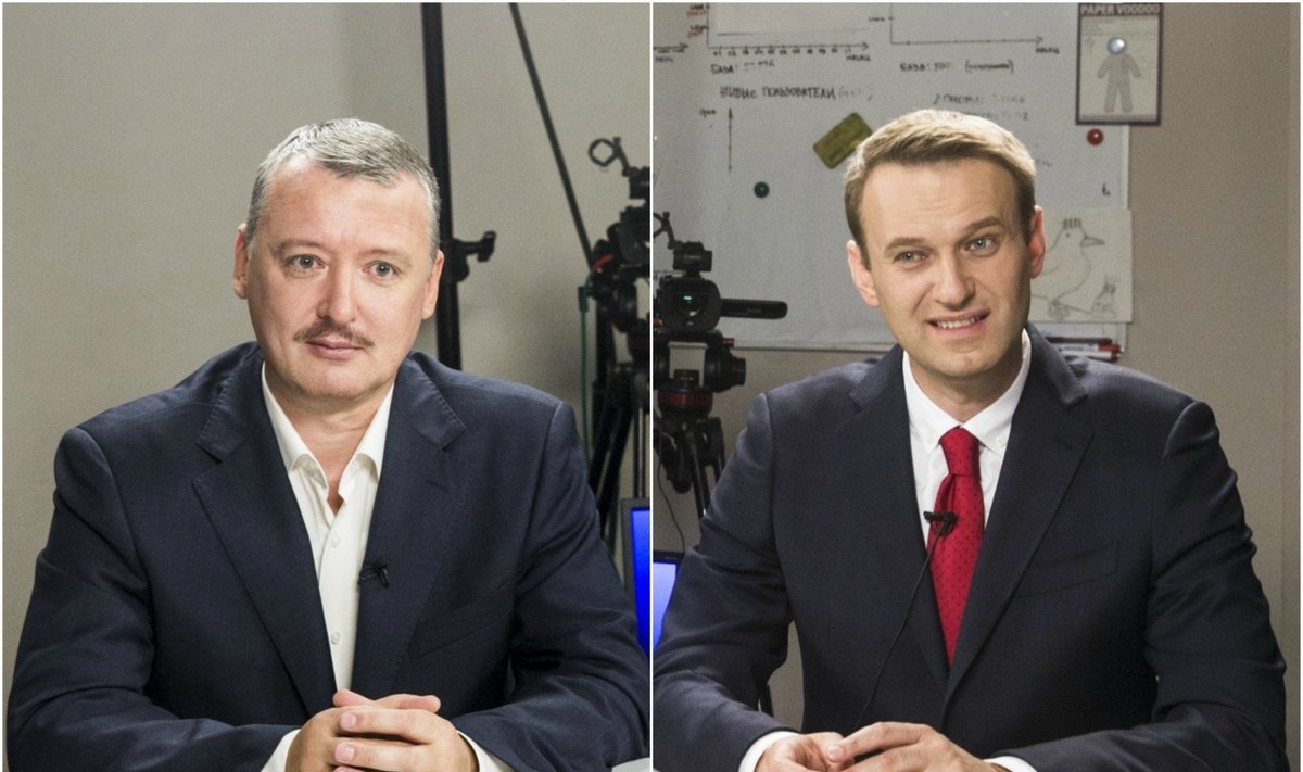 Igoris Strelkovas – Girkinas ir Aleksejus Navalnas