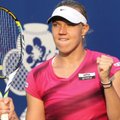 Tarp WTA turnyro Maroke aštuntfinalio dalyvių - ir estė K. Kanepi