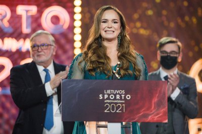  Oksana Dobrovolskaja - 2021 m. geriausia paralimpietė (Vytauto Dranginio nuotr.)