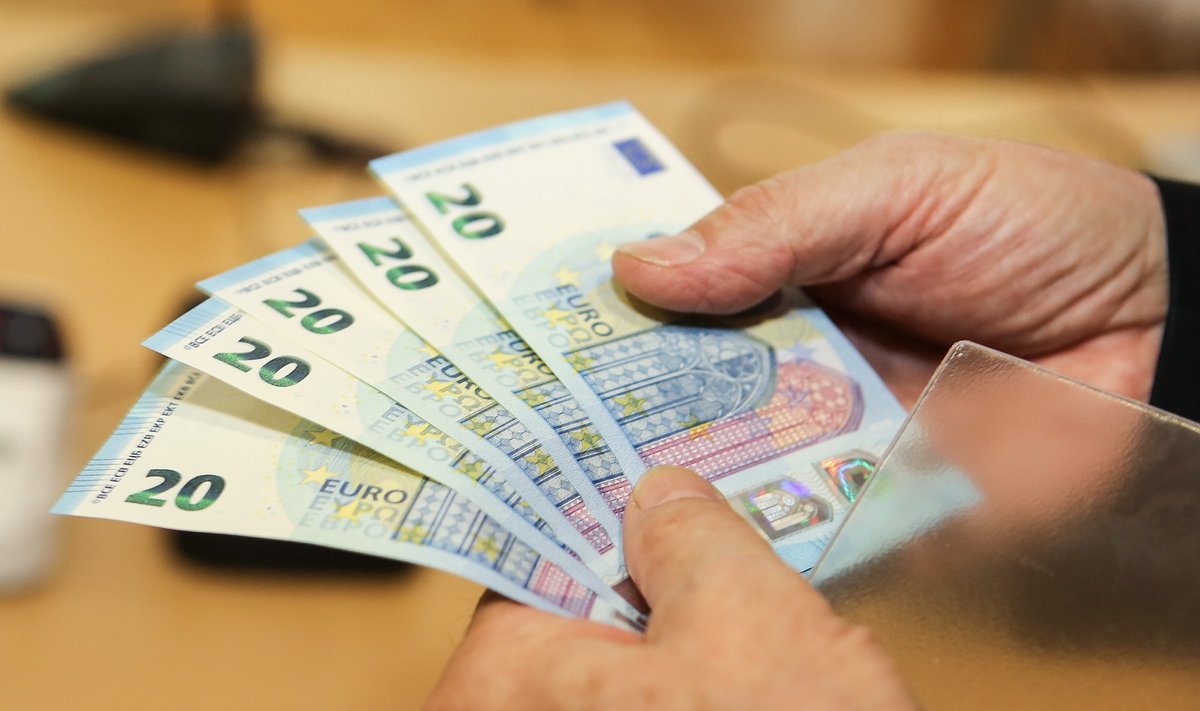 Lietuvos bankas pristato naująjį 20-ies eurų banknotą