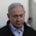 Izraelio premjeras Benjaminas Netanyahu pasirodė teisme