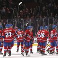 NHL lyderiai iš Monrealio nutraukė „Hurricanes“ pergalių seriją
