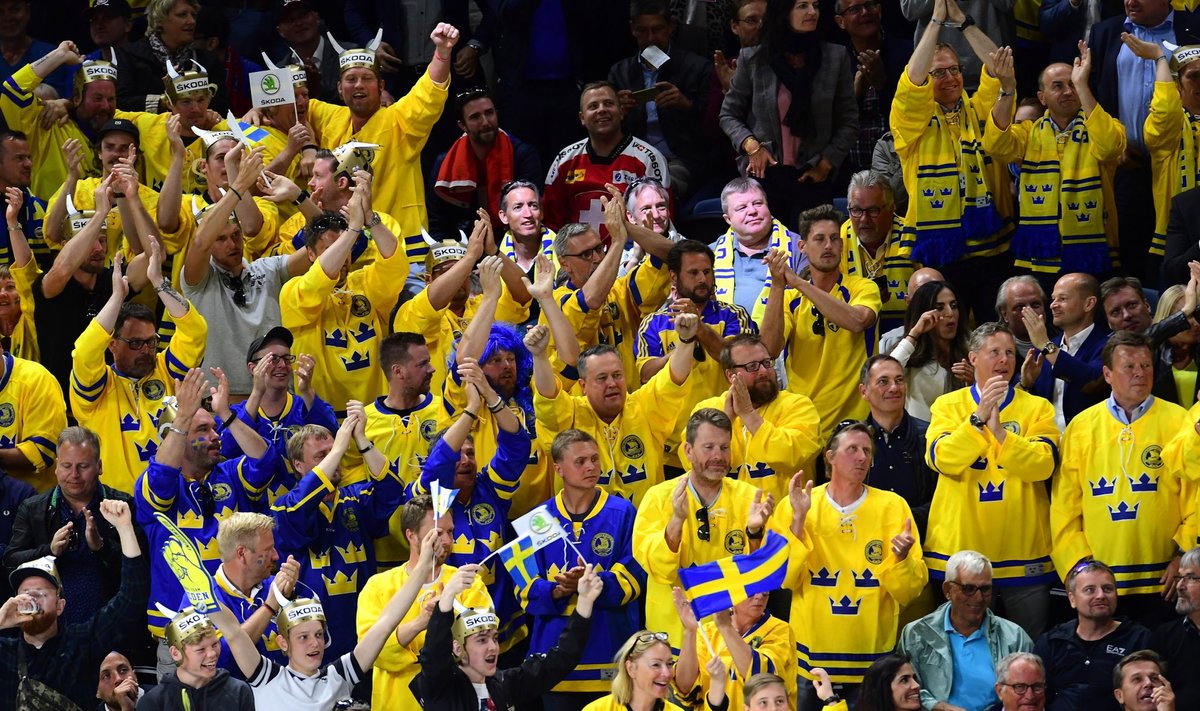 Pasaulio ledo ritulio čempionato finalas: Švedija - Šveicarija
