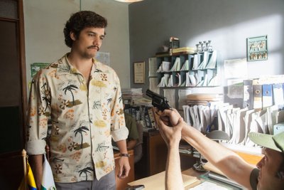 Wagneris Moura vaidina Pablo Escobarą seriale "Narcos"