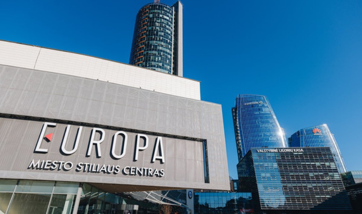  Vilniaus centriniame verslo rajone įsikūrusiam prekybos centrui „Europa“ suteiktas „Breeam In-Use“  „Very good“ įvertinimas