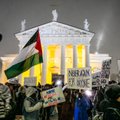 По случаю Международного дня солидарности с палестинским народом в Вильнюсе прошла акция протеста