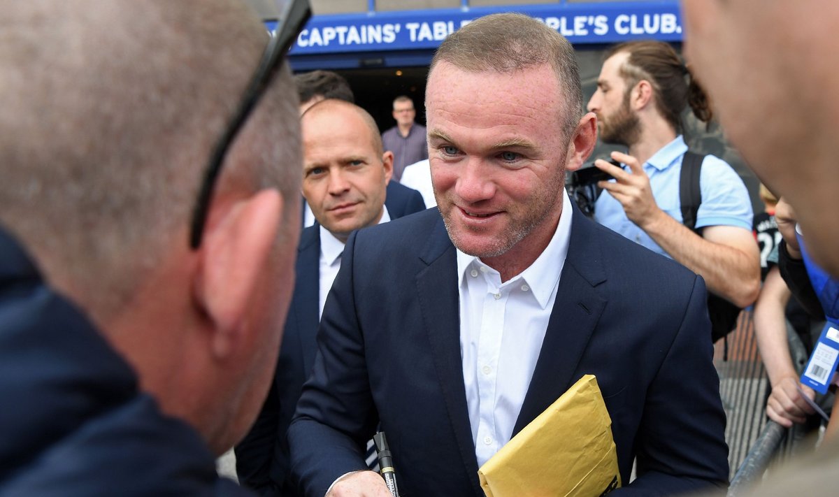 Wayne Rooney sugrįžo į „Everton“