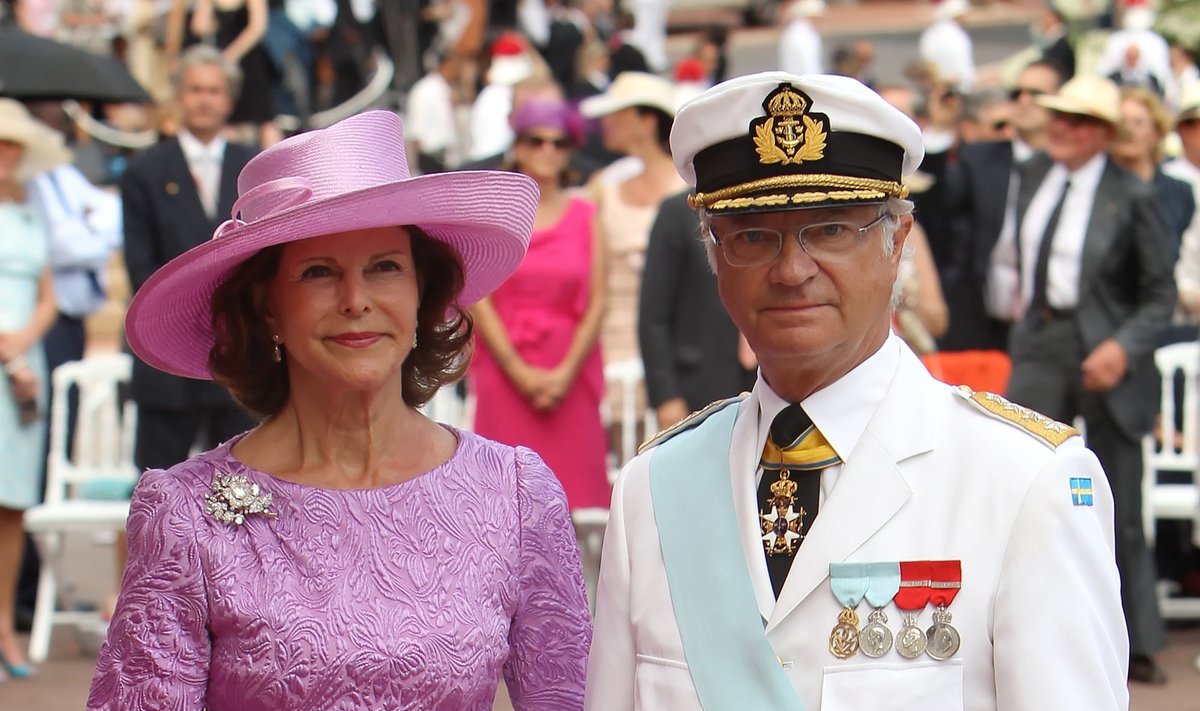 Swedish King Carl XVI Gustaf and Queen Silvia