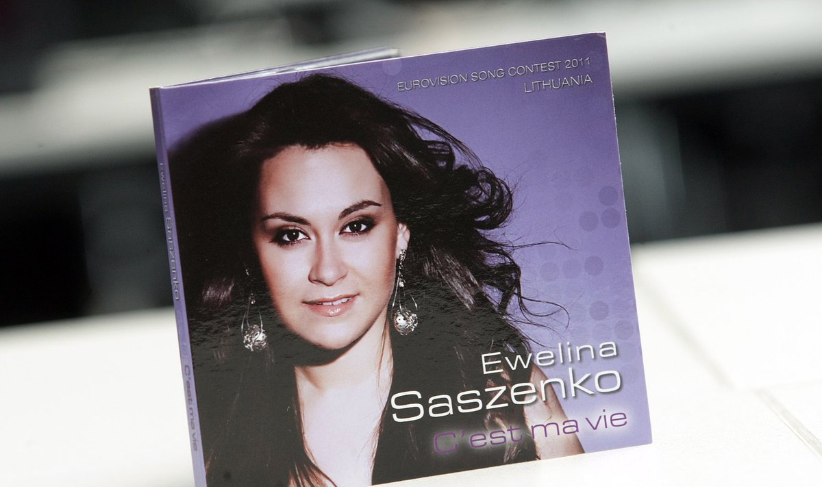 Evelinos Sašenko CD viršelis