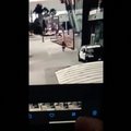 Paviešintas vaizdo įrašas, kaip Los Andžele pašaunami du policininkai