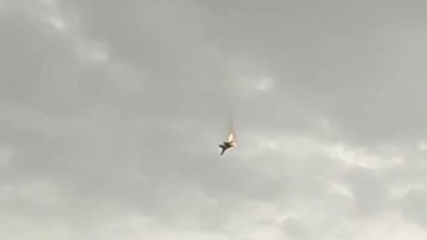 В море около Севастополя упал российский военный самолет