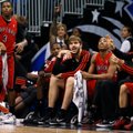 „Raptors“ laimėjo septintą mačą iš paskutinių aštuonių, „Rockets“ neprilygo NBA finalininkams