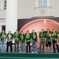 Lietuva nusilenkė namo sugrįžusiems pasaulio čempionams