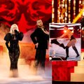 Repetuodama „Eurovizijos“ scenoje ispanų atstovė vos nepatyrė traumos: kliuvo ir jos šokėjui