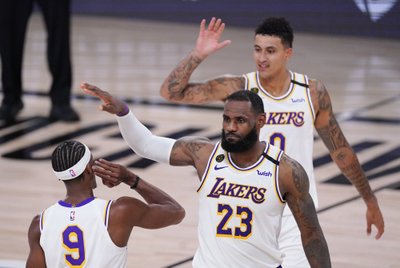 Rajonas Rondo, LeBronas Jamesas, Kyle'as Kuzma