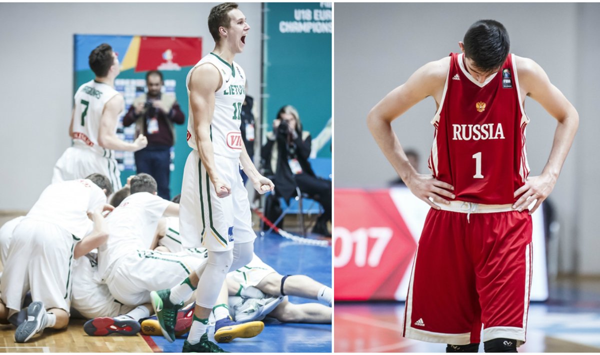 Stebuklingas Lietuvos jaunių triumfas prieš rusus (FIBA nuotr.)