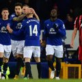 Anglijos futbolo čempionate „Everton“ klubas iškovojo tris taškus