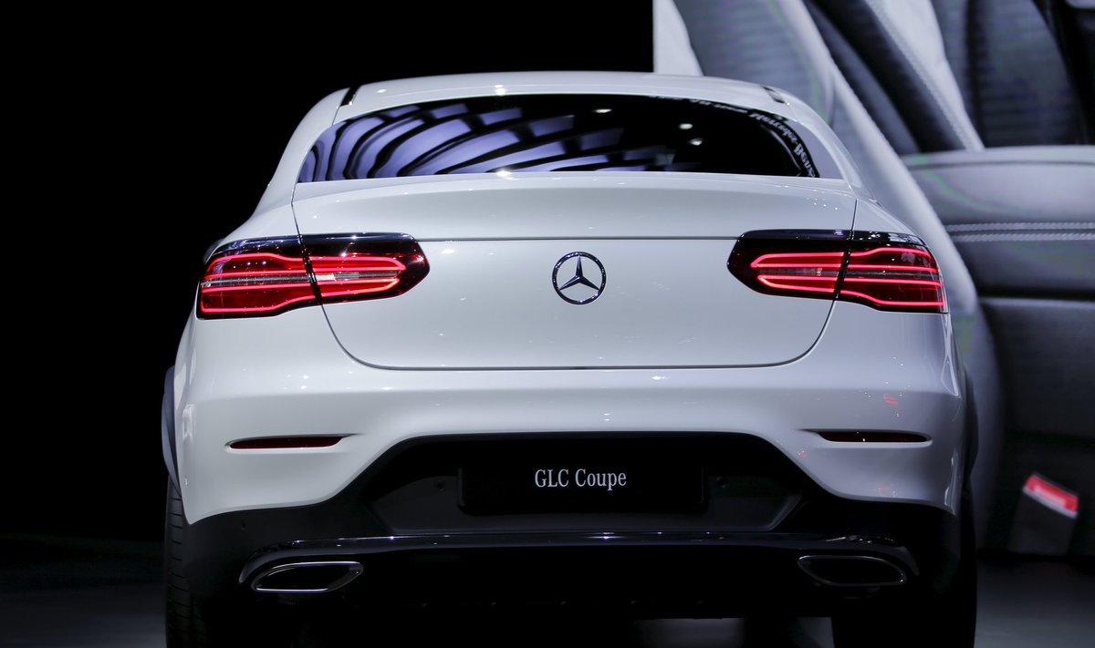 Šiuo metu mažiausias "Mercedes" kupė kėbulo SUV yra "GLC Coupe"