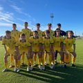 Lietuvos U19 futbolo rinktinė nesėkmingai pradėjo Europos elitinės grupės atrankos etapą
