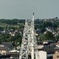 Jokios baimės: ant aukščiausio kryžiaus Lietuvoje užfiksuotas žmogus