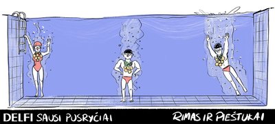 Rimo Pociaus karikatūra