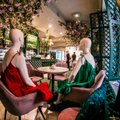 Keeping social distance: restaurants turn into fashion displays