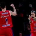 CSKA ekipa nutraukė „dizainerių“ pergalių serija surinkdama 101 tašką