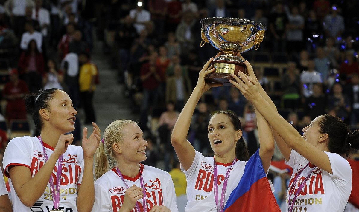 Rusijos krepšininkės – Europos čempionės