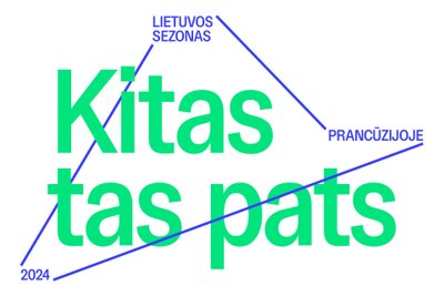Lietuvos sezono Prancūzijoje 2024 vizualinis identitetas  