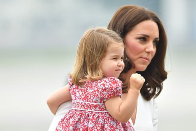 Kate Middleton su dukra Charlotte